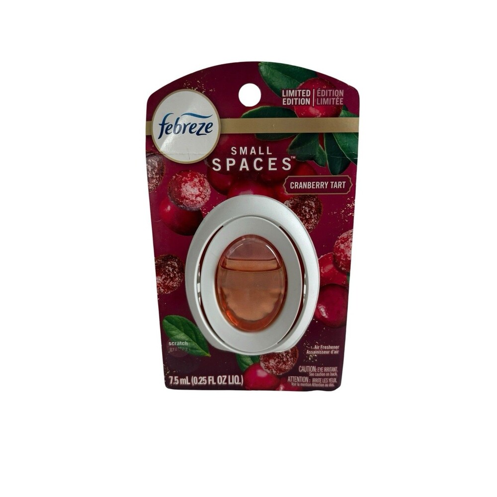 NEW Febreze Small Spaces Air Freshener - Cranberry Tart Limited Edition